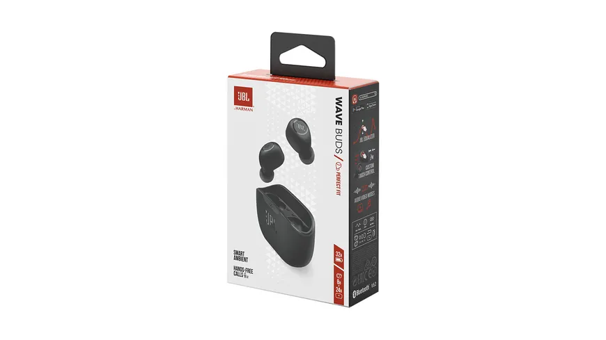 JBL WAVE BUD - SCHWARZ TRUE WIRELESS