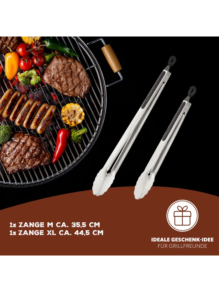 bremermann 2tlg-Set Grillzangen günstig kaufen onesize