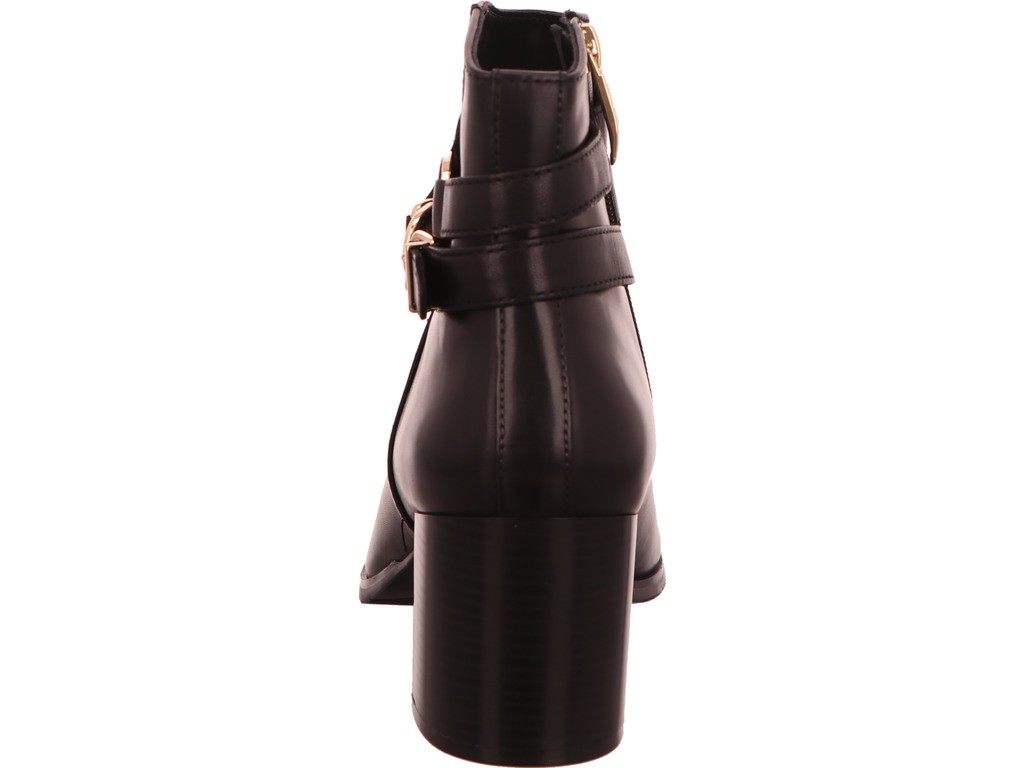 REGARDE LE CIEL Stiefeletten schwarz Schlupfstiefelette Absatz Damen Schwarz