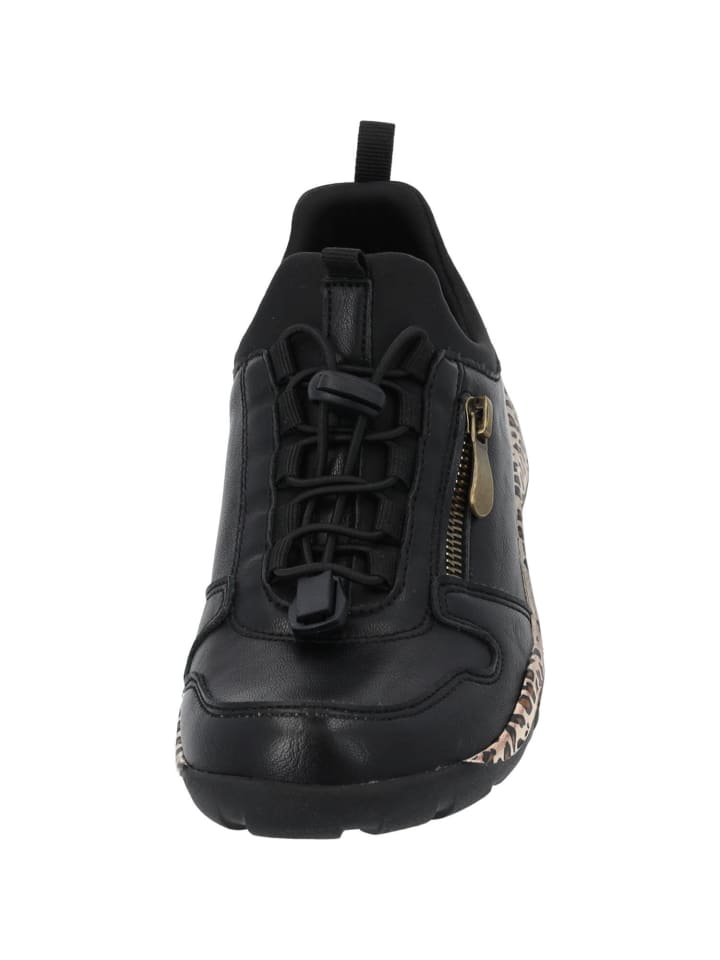 palado Halbschuhe in black/leo günstig kaufen