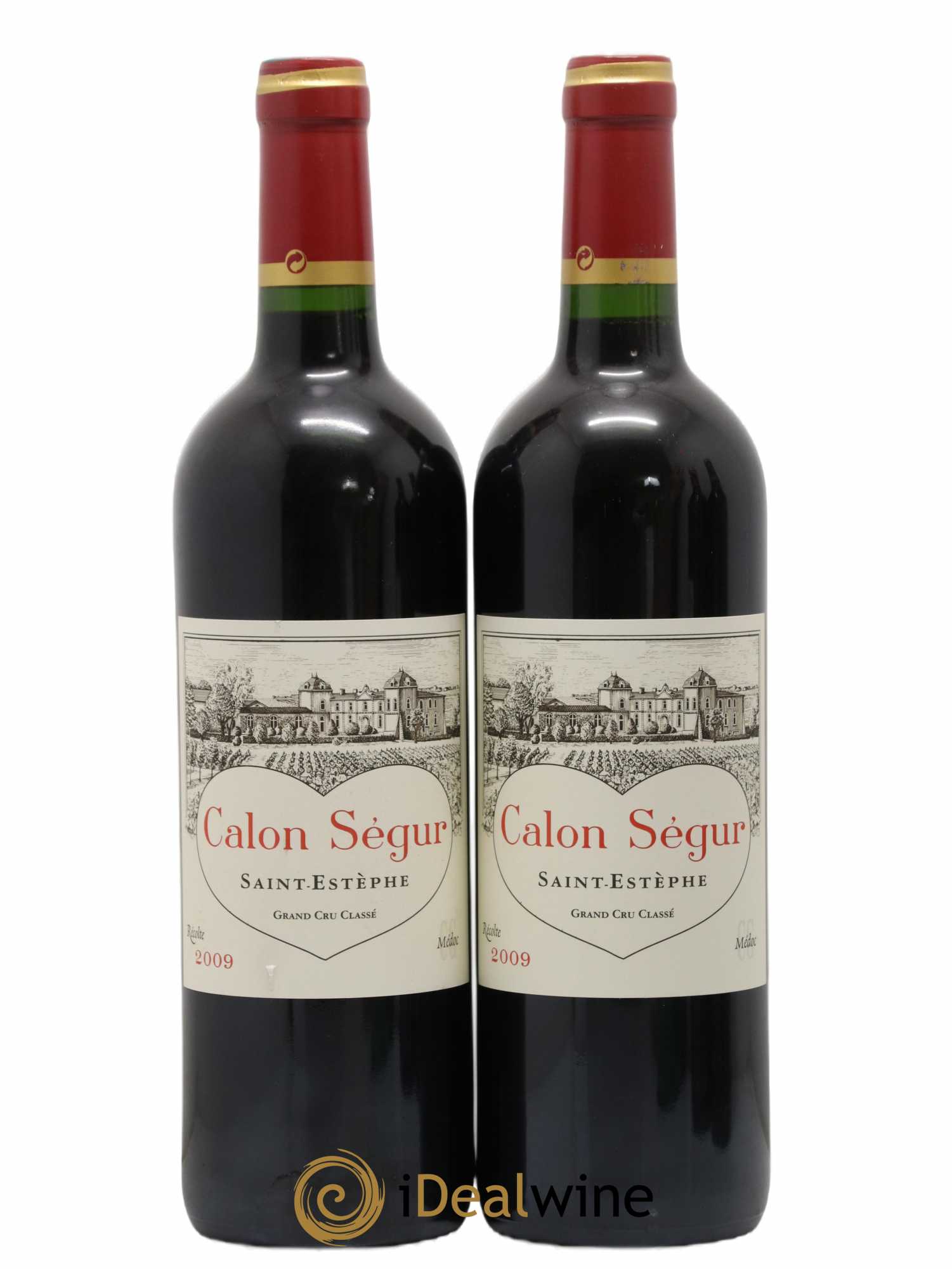 Château Calon Ségur 3ème Grand Cru Classé  2009 - Lot de 2 Bouteilles