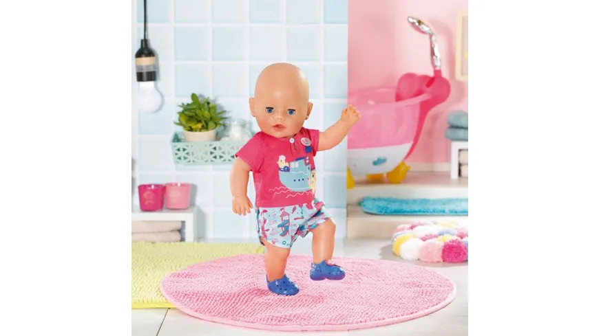 Zapf Creation - BABY born Bath Pyjama & Clogs 43cm