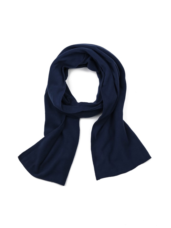 mh michael heinen Fleece Schal uni in navy günstig kaufen onesize