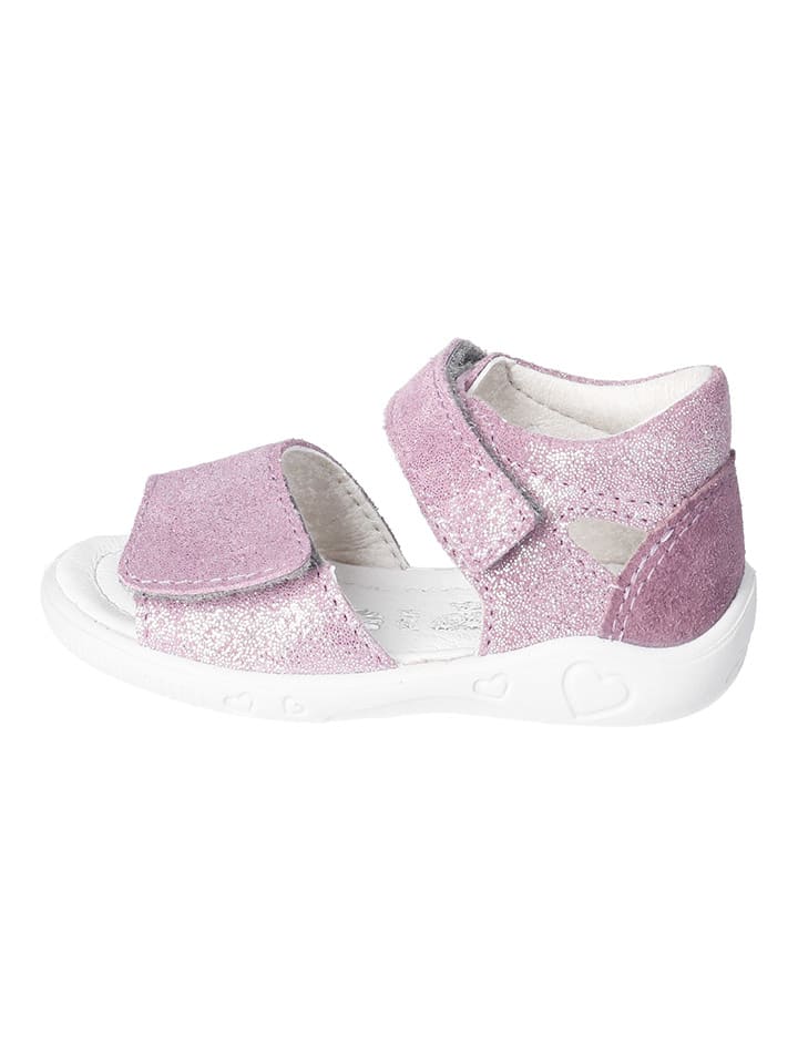 PEPINO Leder-Sandalen in Lila günstig kaufen