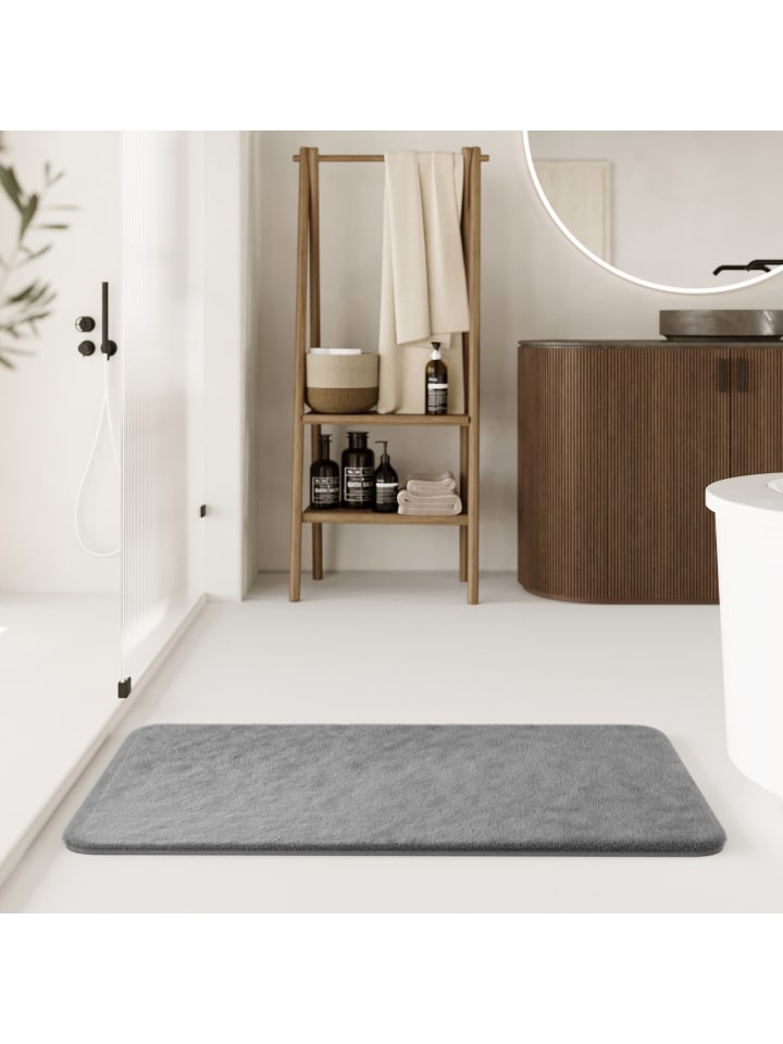 Wecon Home Badteppich Emil in grau günstig kaufen
