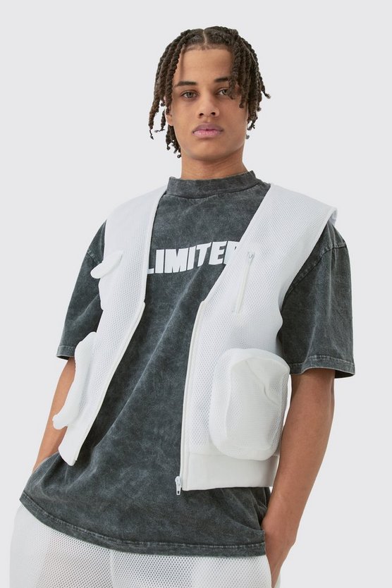 Mesh-Tanktop & Shorts