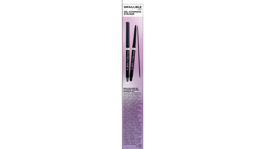 L'ORÉAL Coffret Mascara Bambi False Lash waterproof + Infaillible Gel Auto Liner Intense Black Schwarz / Intensive Black