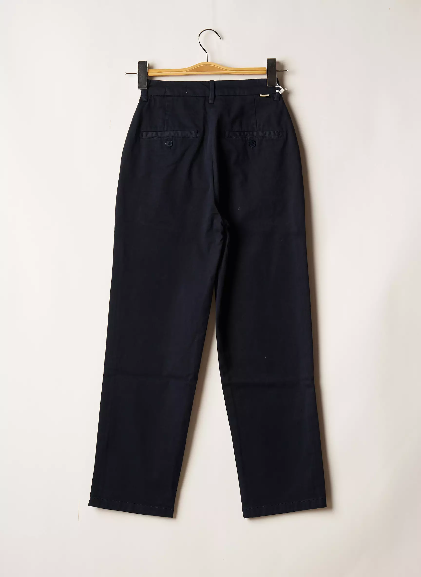 Reiko Pantalons Chino Femme couleur bleu