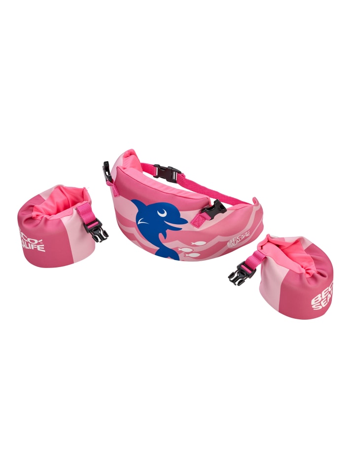 BECO the world of aquasports Schwimmlern-Set 3 tlg. SEALIFE® Learn To Swim in pink günstig kaufen onesize