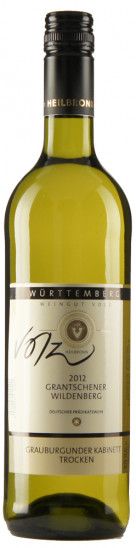 2022 Grantschener Wildenberg Grauburgunder Kabinett trocken - Weingut Volz