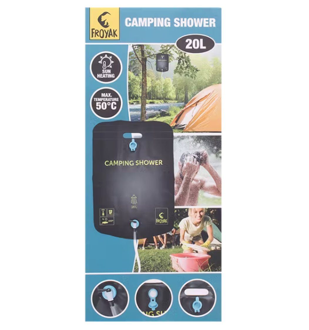Spectrum Solardusche Camping-Dusche 20 Liter Camping Shower