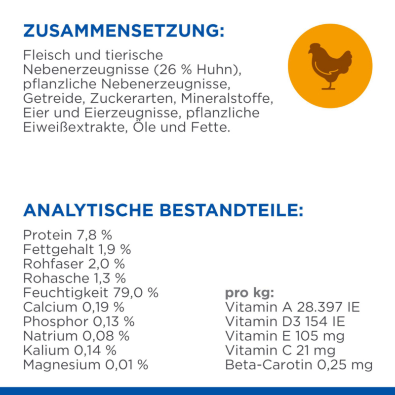 Hill's Nassfutter Hill's SCIENCE PLAN Light Adult Multipack Huhn 24x85 g