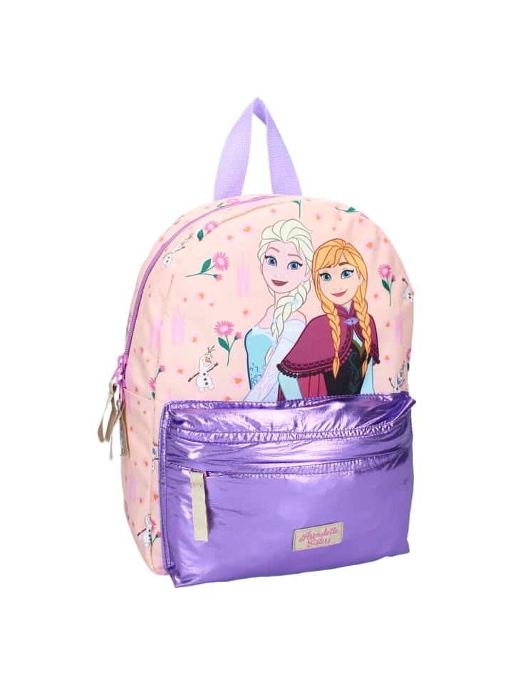 Disney Frozen II Rucksack – Niedlicher Schulrucksack für Kinder in Rosa günstig kaufen 31 x 23 cm