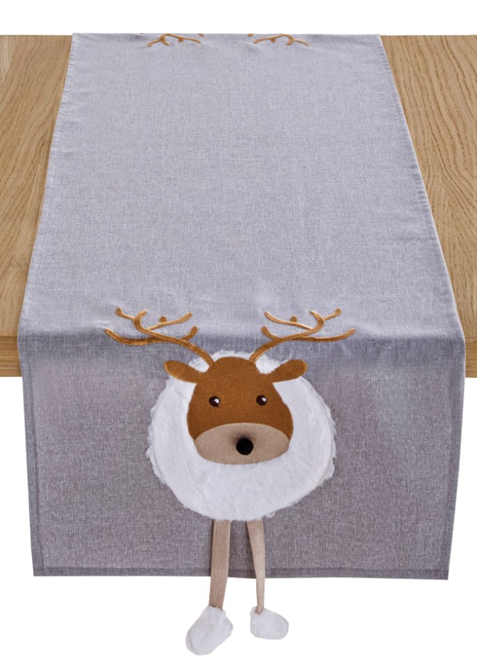 Tischläufer mit Rentier Druck