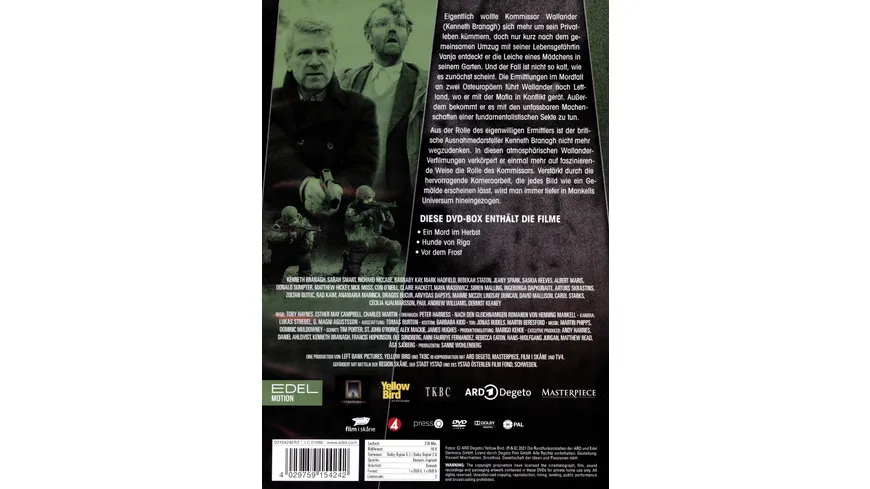Kommissar Wallander - Staffel 3  [2 DVDs]