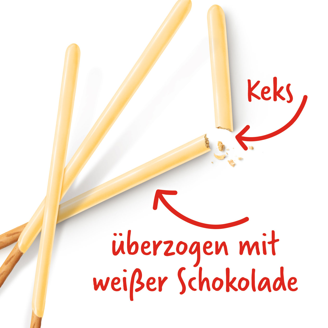Mikado Weisse Schokolade 75g