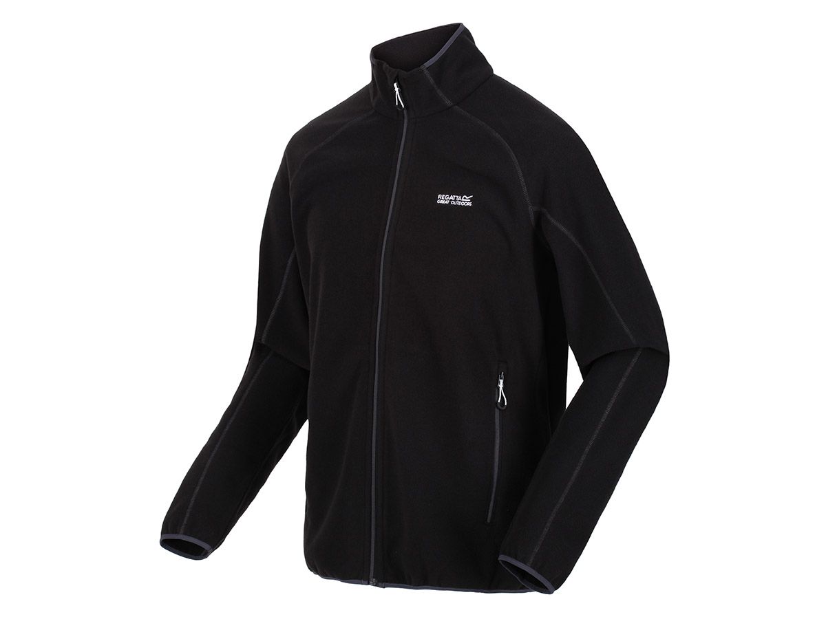 Regatta Hadfield Black Herren Fleecejacke