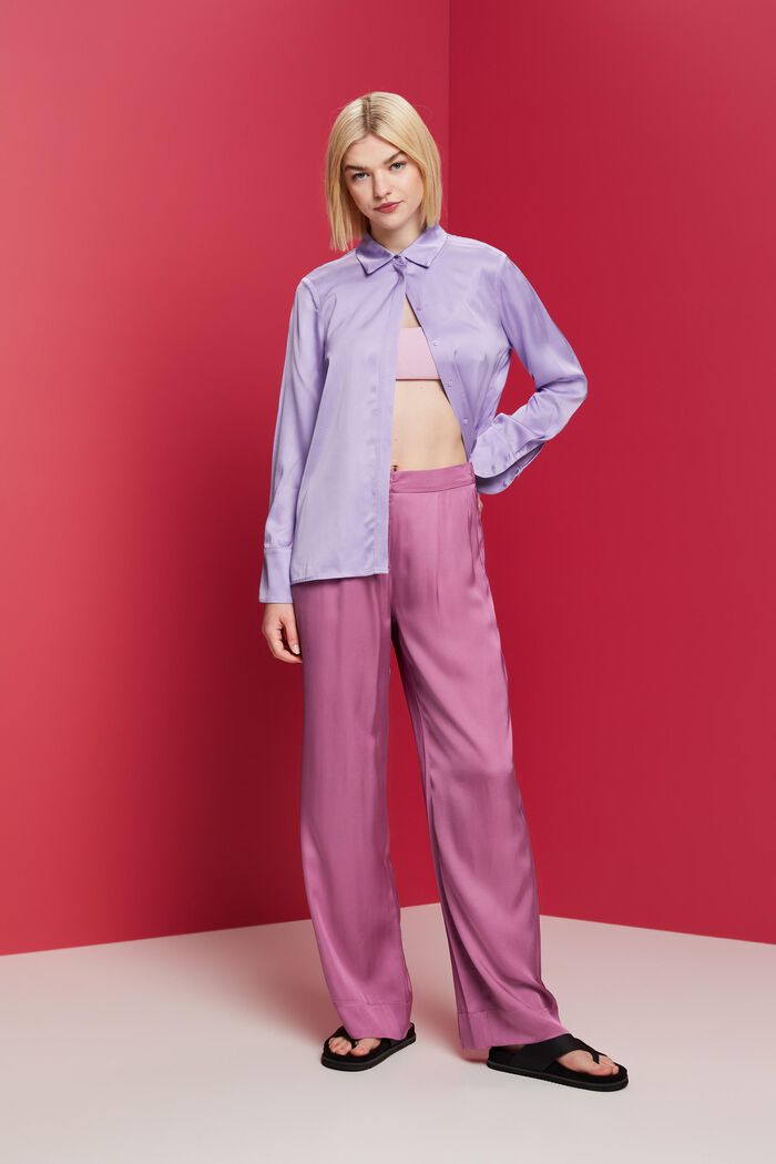 Pants woven