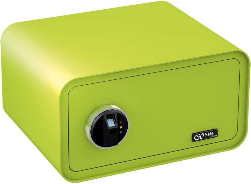 Olympia Einbruchschutztresor GoSafe 200 Grün 240 x 430 x 430 mm Fingerabdruck