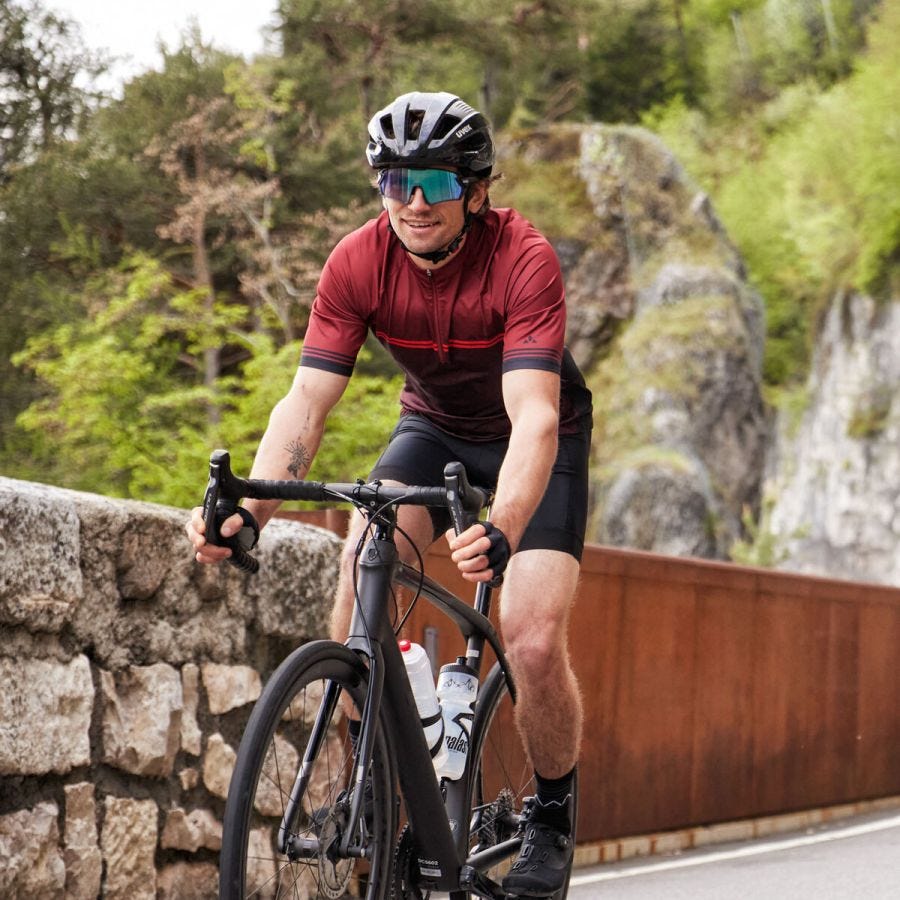 Posta Half-Zip II Fahrrad Trikot Herren