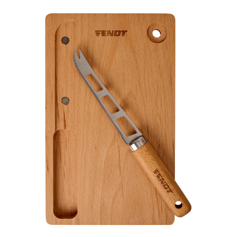 Schneidebrett mit Messer