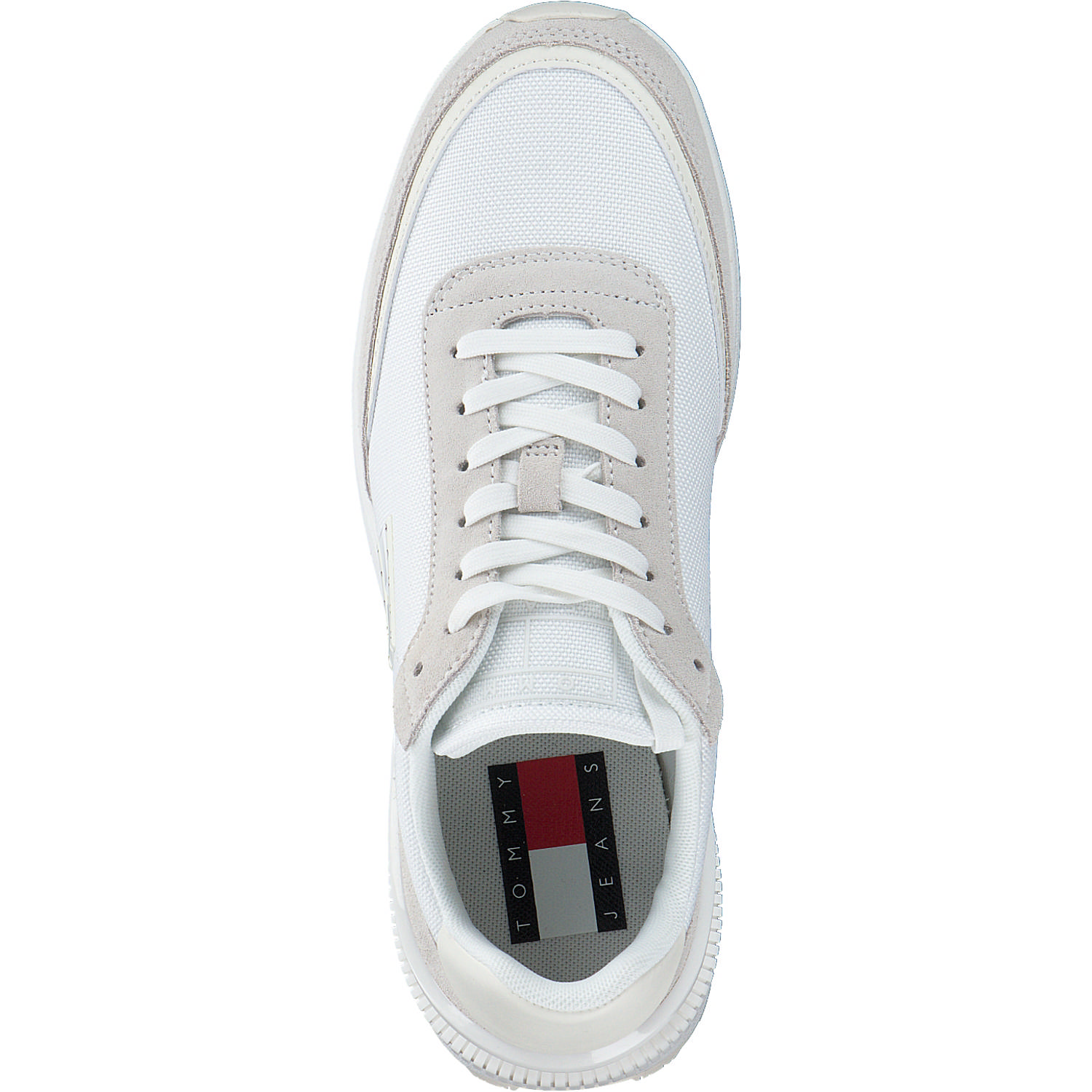 Tommy Hilfiger EN0EN02358, Schnürschuhe, Damen, ecru irory