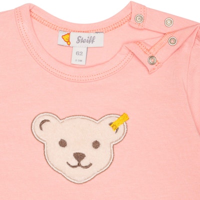 T-Shirt kurzarm, rosa für Mädchen