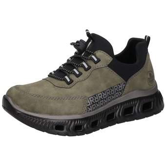 Rieker Slip On Sneaker in grün