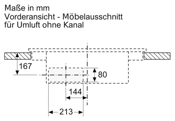 SIEMENS Kochfeld mit Dunstabzug iQ500 ED811FQ15E