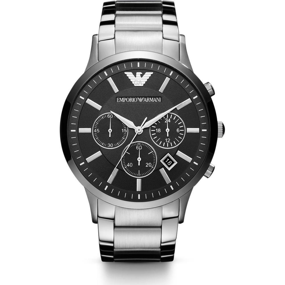 Emporio Armani Chronographe Acier inoxydable Montre