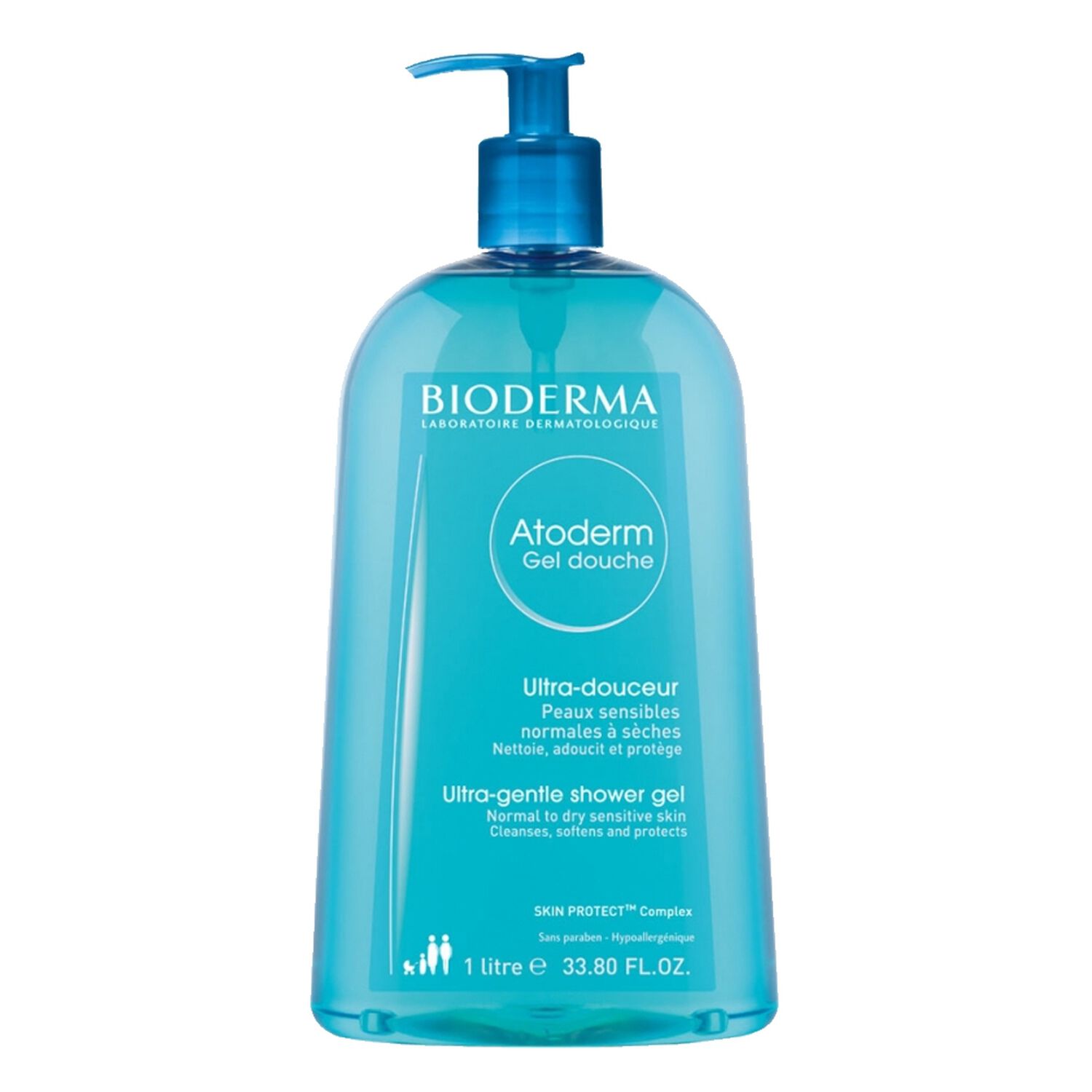 Bioderma Atoderm Gel Douche Ultra-Douceur Peaux Sensibles Normales à Sèches