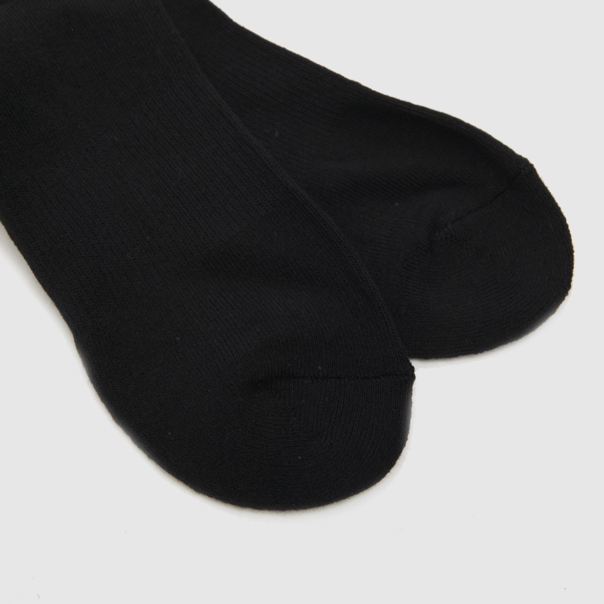 New Balance – Svarta essentials-strumpor med rund hals, 3-pack