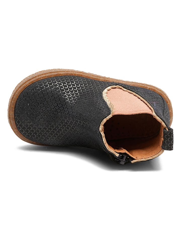 bisgaard Leder-Lauflernschuhe in Dunkelblau günstig kaufen