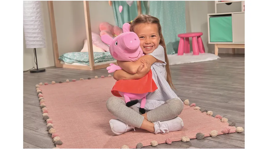 Simba - Peppa Pig - Plüsch Peppa, 33cm