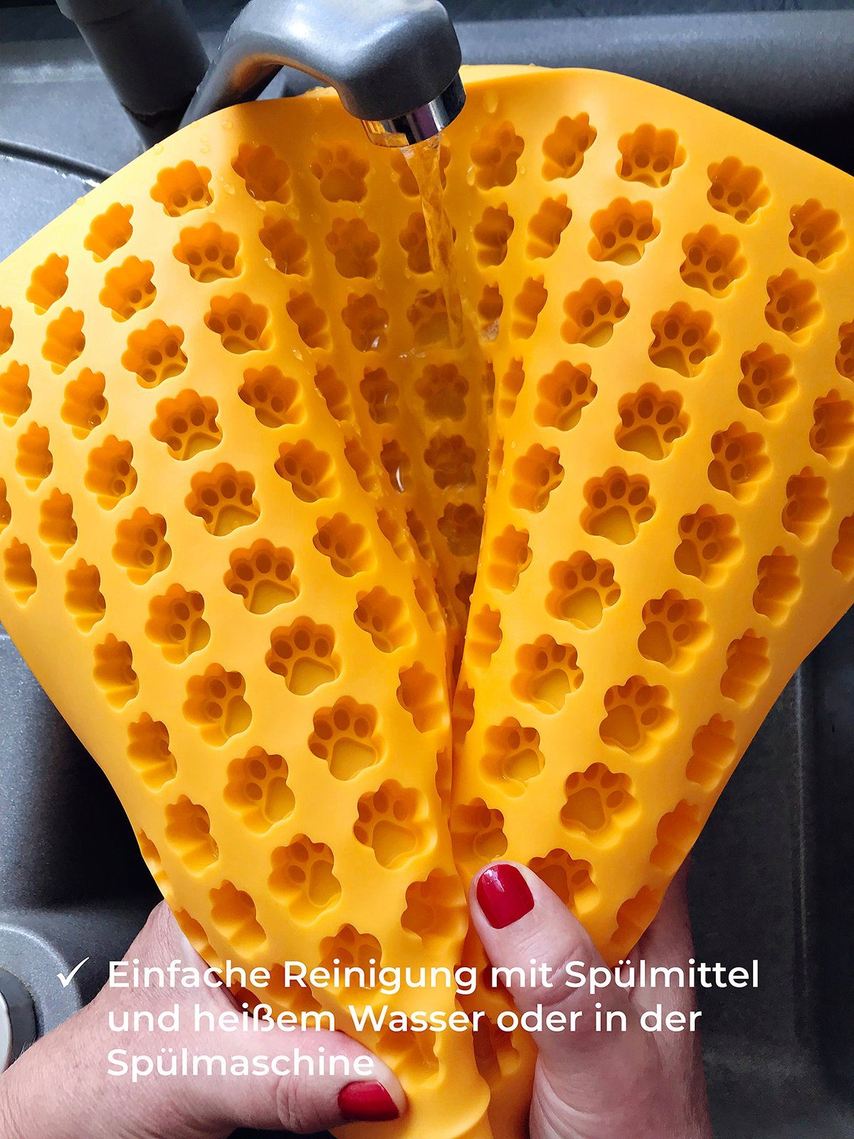 Lemodo Silikonform Backform für Hundekekse, Hundeleckerli backen, hergestellt aus Premium-Silikon mit Antihaftwirkung