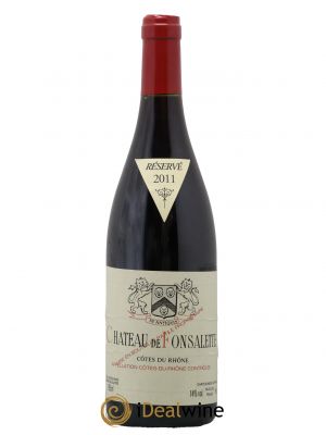 Côtes du Rhône Château de Fonsalette Emmanuel Reynaud  2011 - Lot de 1 Bouteille