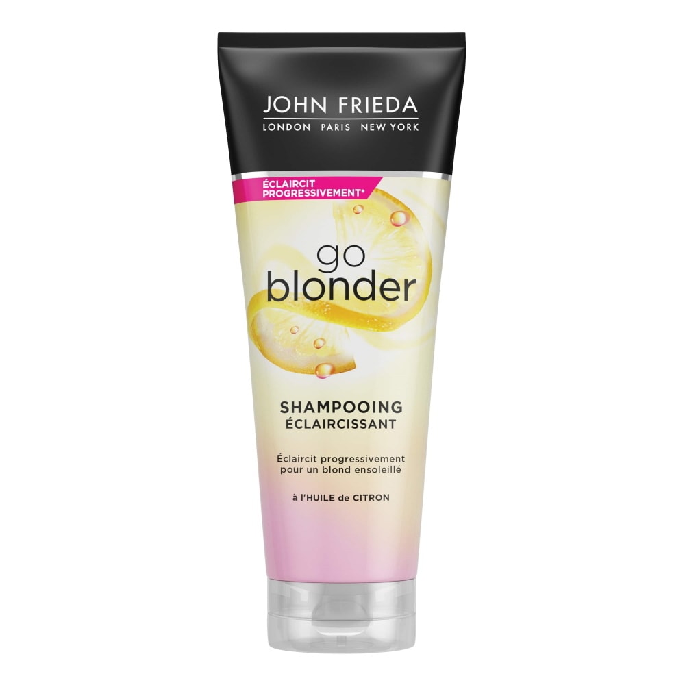 john frieda Go Blonder Shampooing Éclaircissant Shampooing cheveux blonds