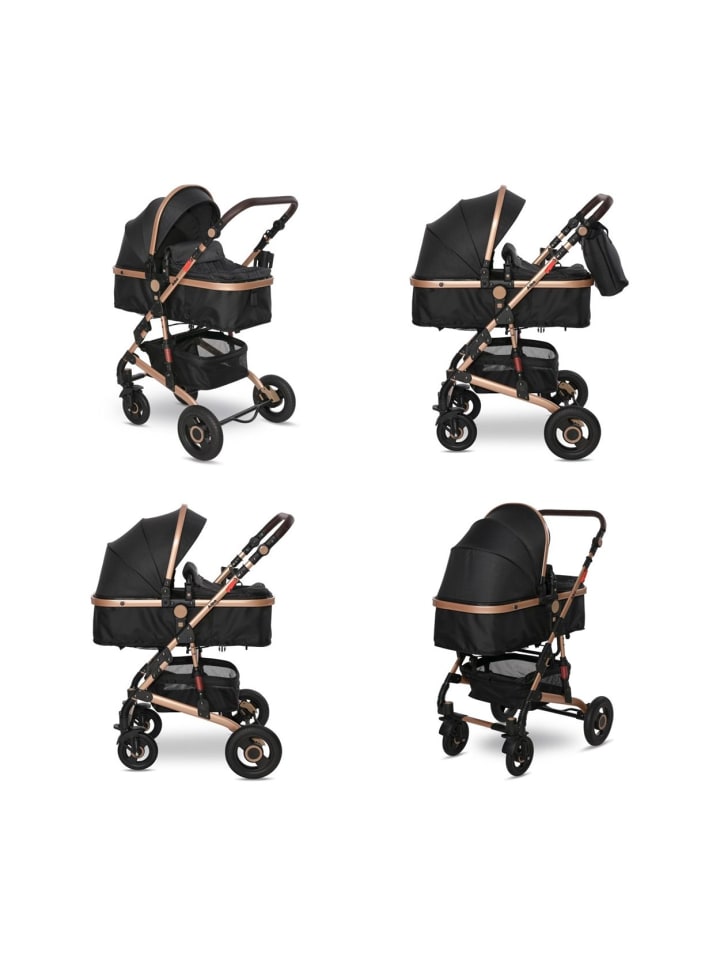 Lorelli Kombikinderwagen 2 in 1 Alba in schwarz günstig kaufen onesize