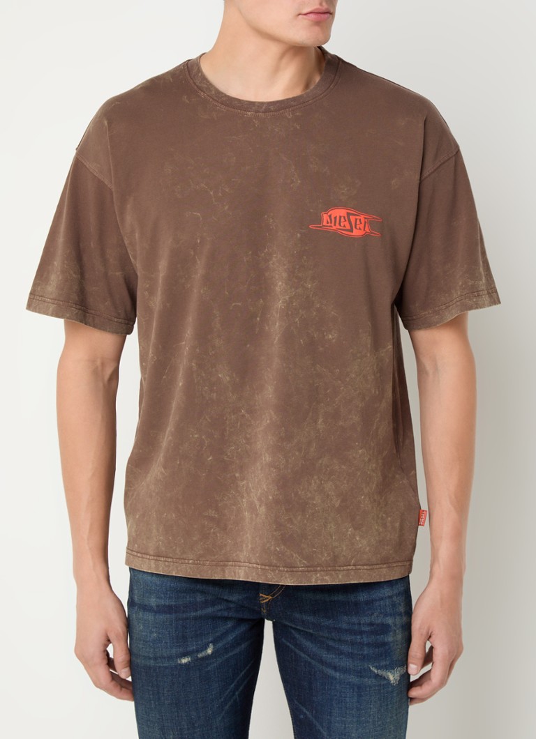 Diesel T-shirt with logo and back print