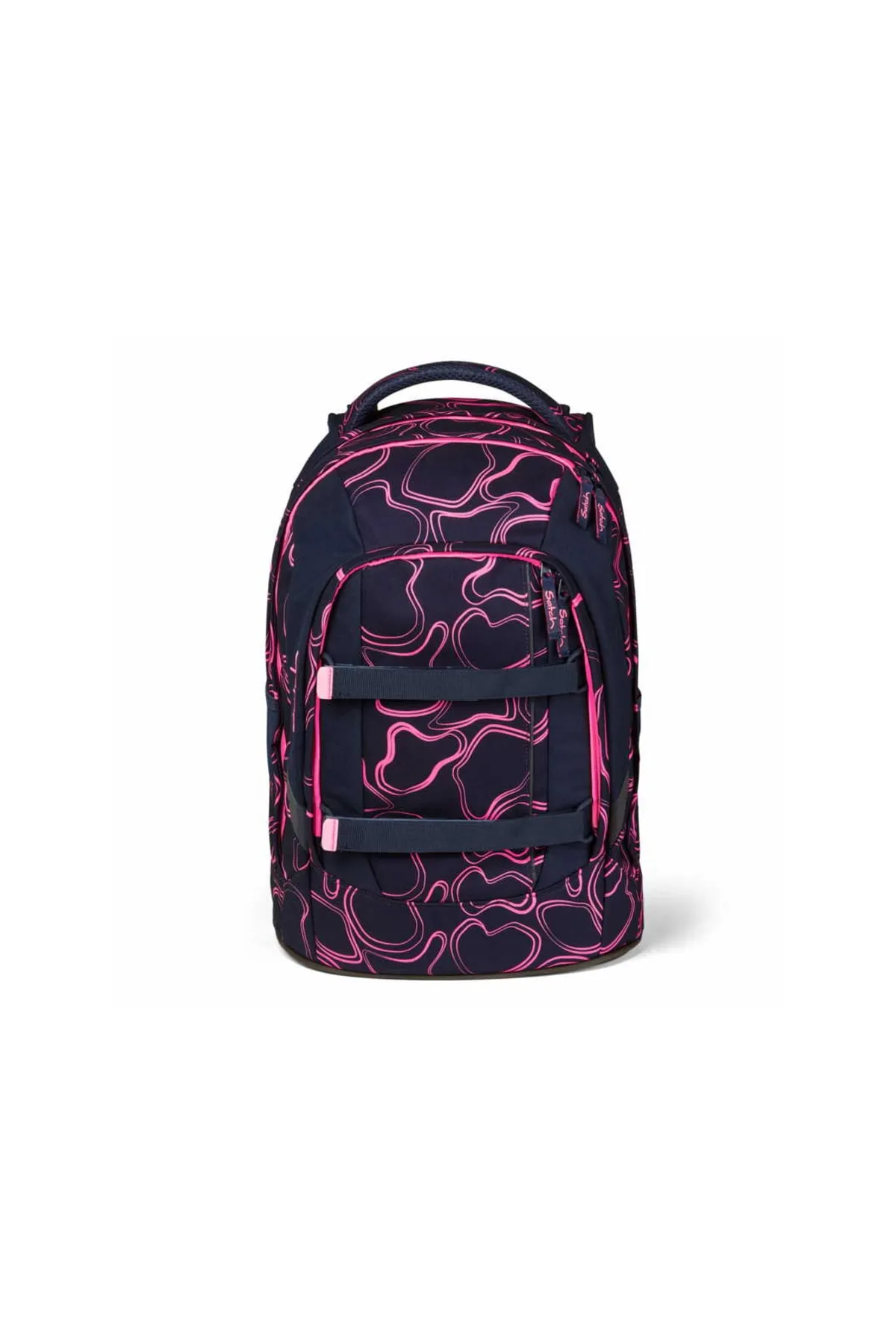 satch  Rucksack - Lila - Unifarben