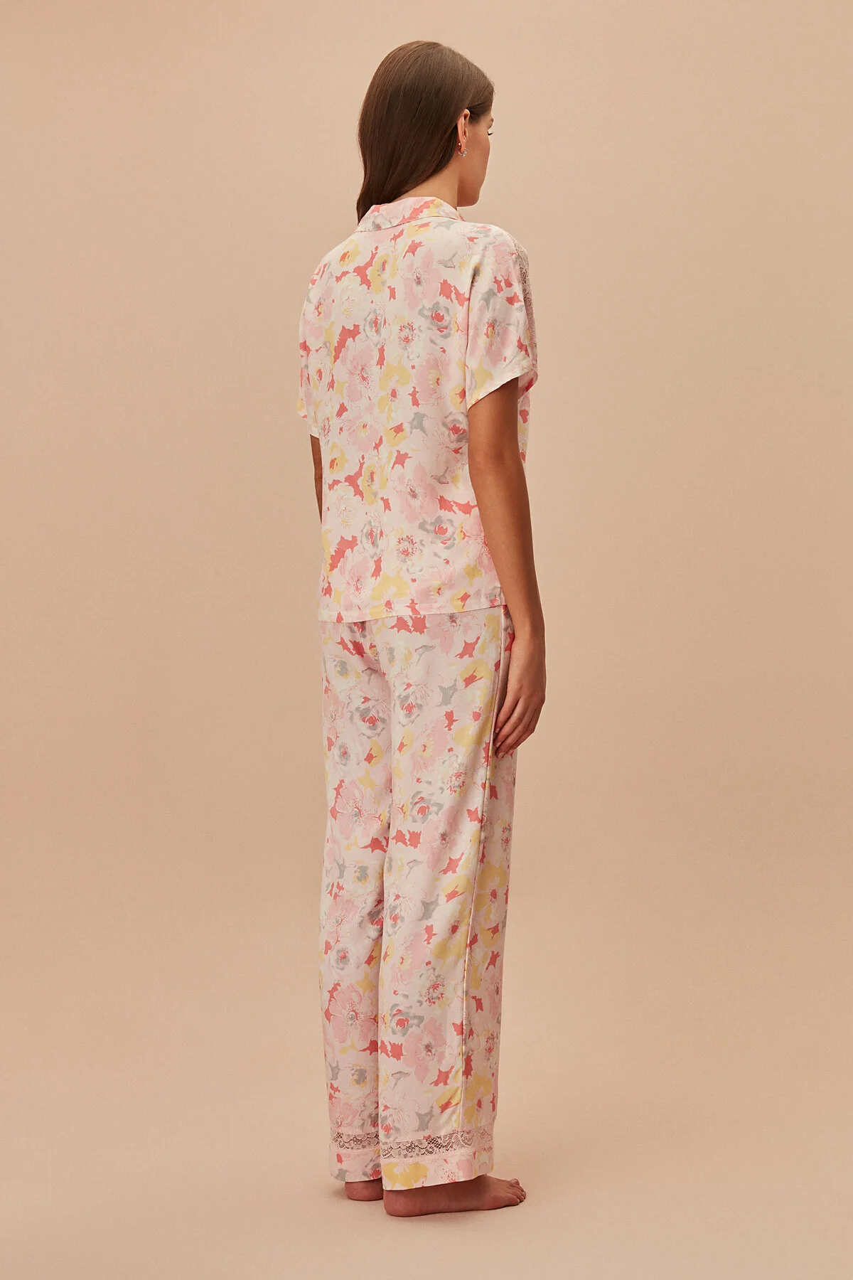 SUWEN  Rosely maskulines Pyjama-Set
