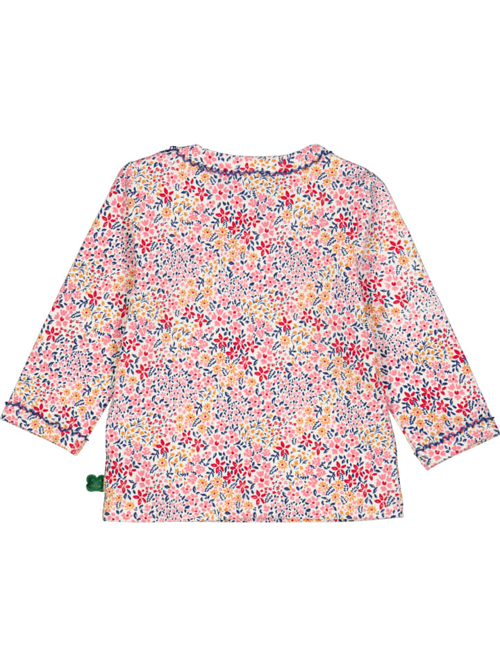Fred´s World by GREEN COTTON Babylangarmshirt in Almond/ Papaya/ Navy günstig kaufen