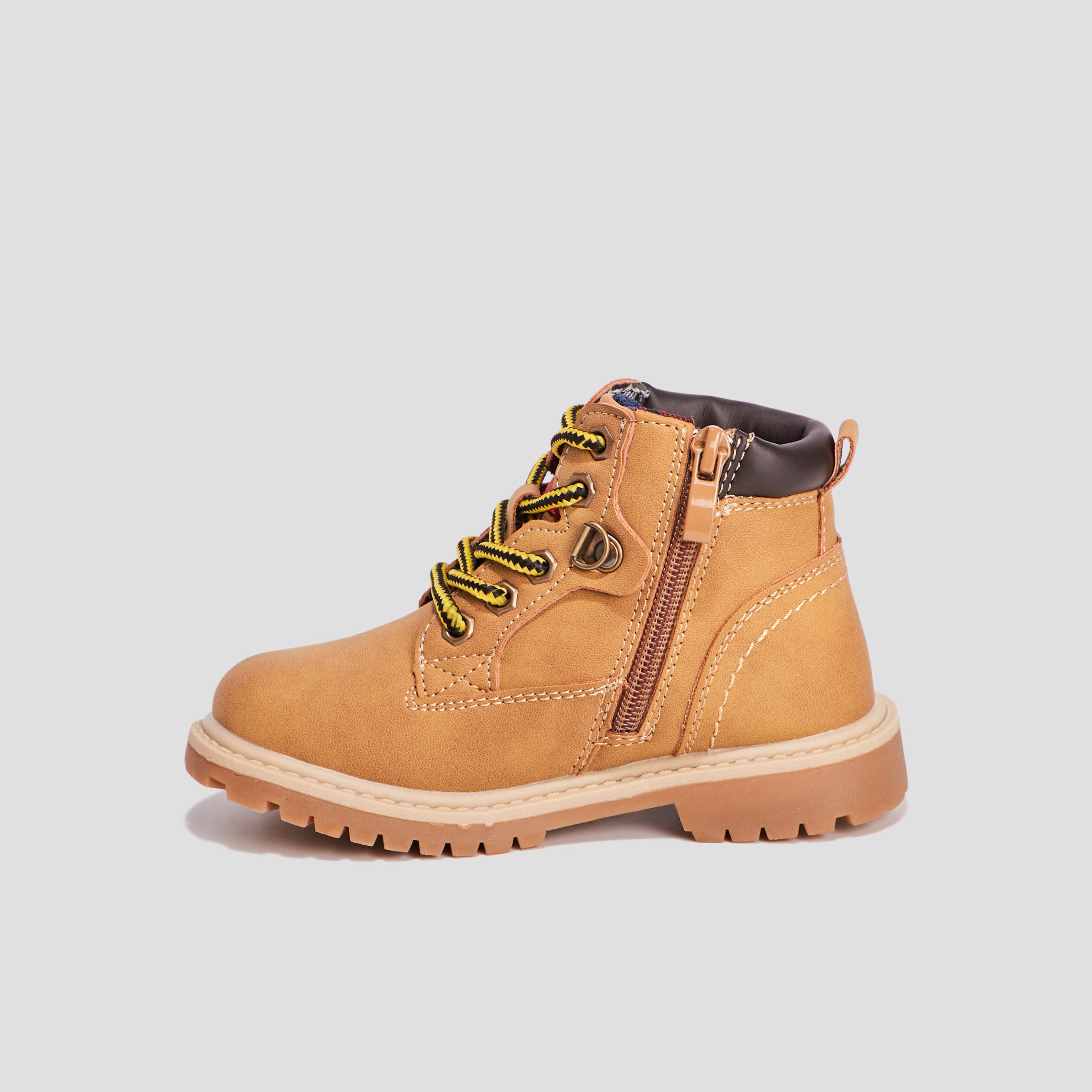 Bottines Creeks camel garçon | La Halle