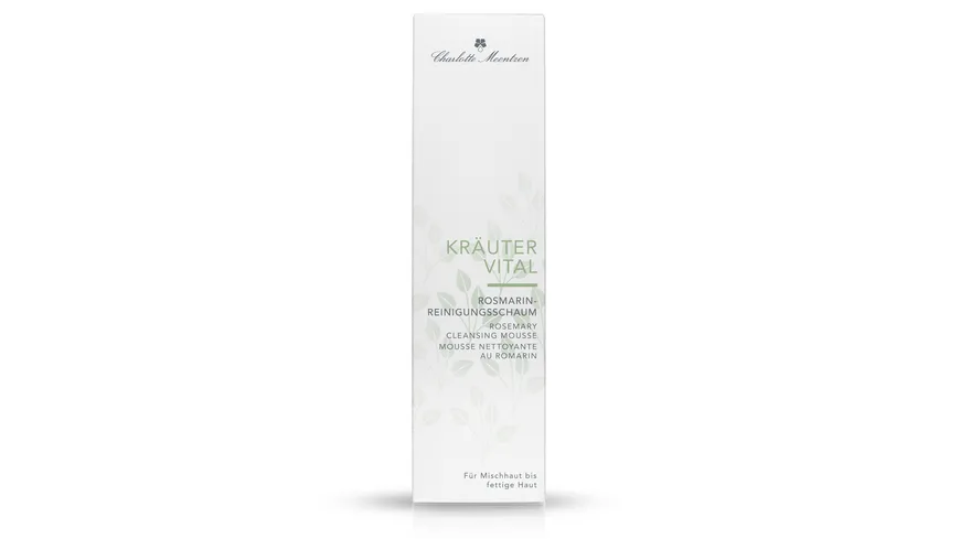 Charlotte Meentzen KRÄUTERVITAL Rosmarin-Reinigungsschaum 150 ml