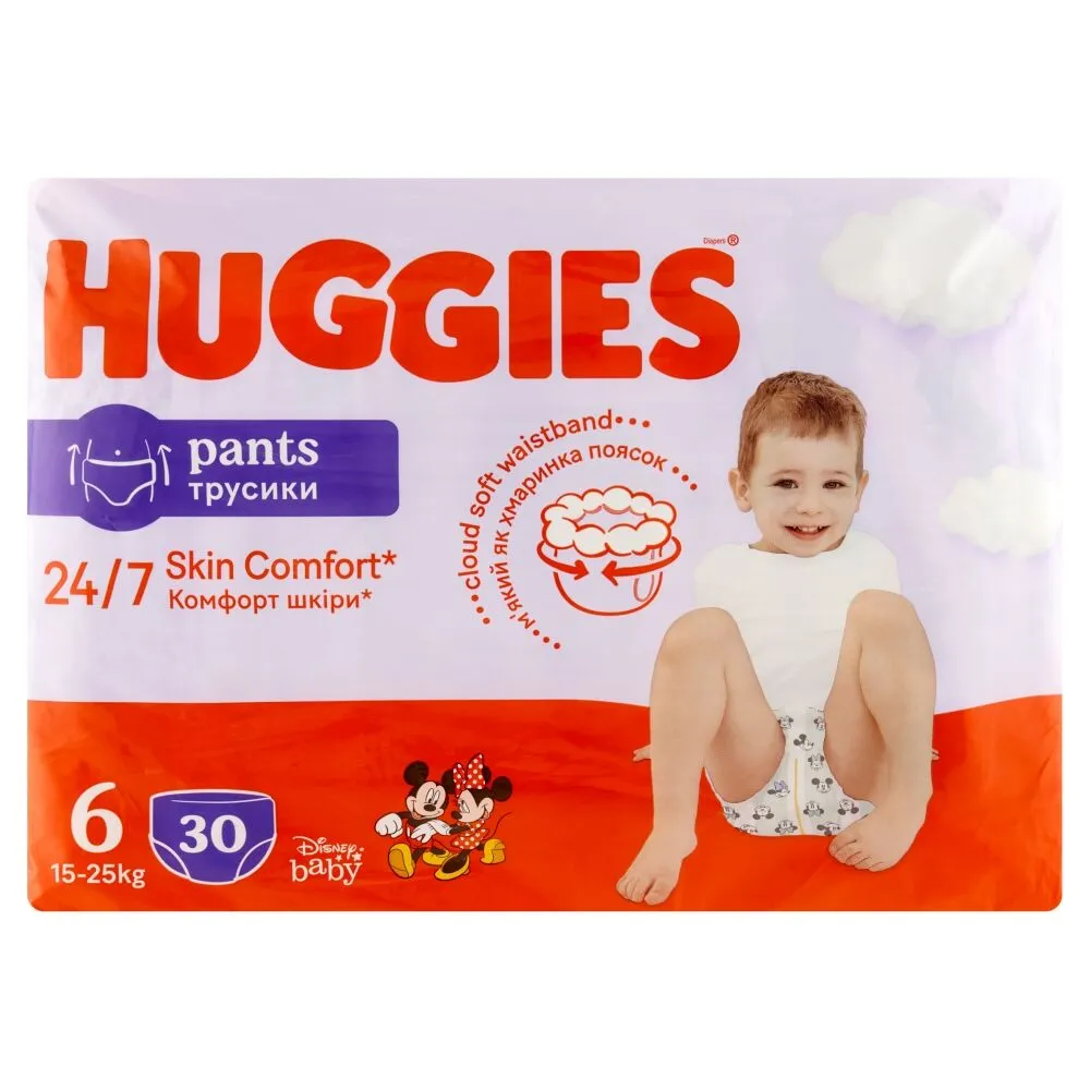 Huggies Pant Jumbo Pack 6 bleer 30 stk.