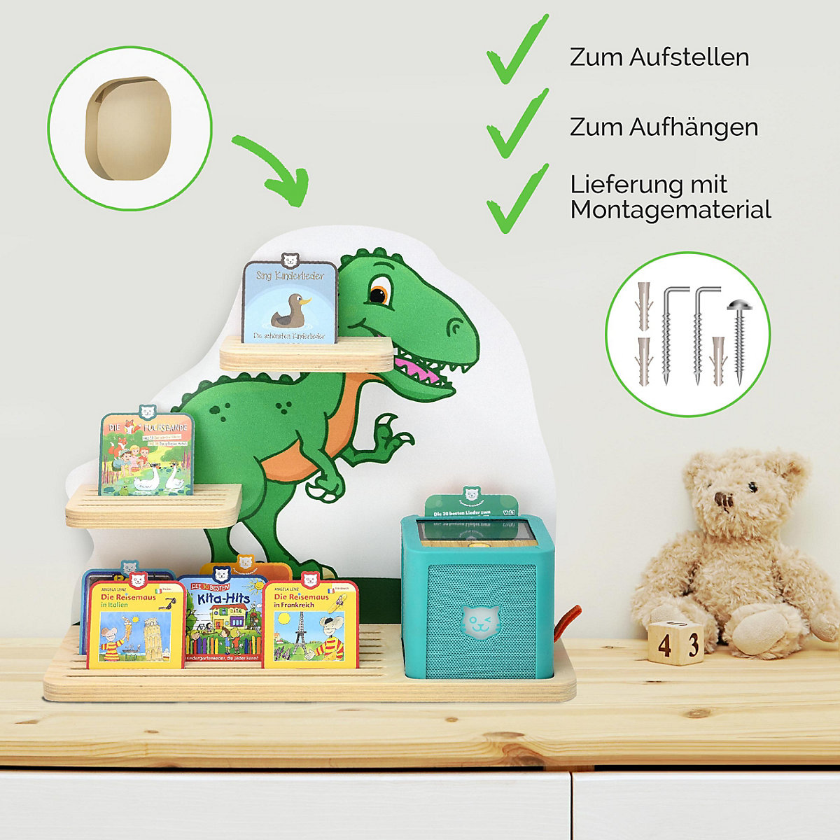 Regal für Musikbox 