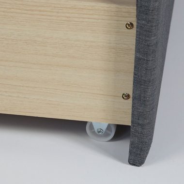 Homestyle4u Bettschubkasten Bettkasten Bett Schublade 2er Set Bettauszug (2er Set)