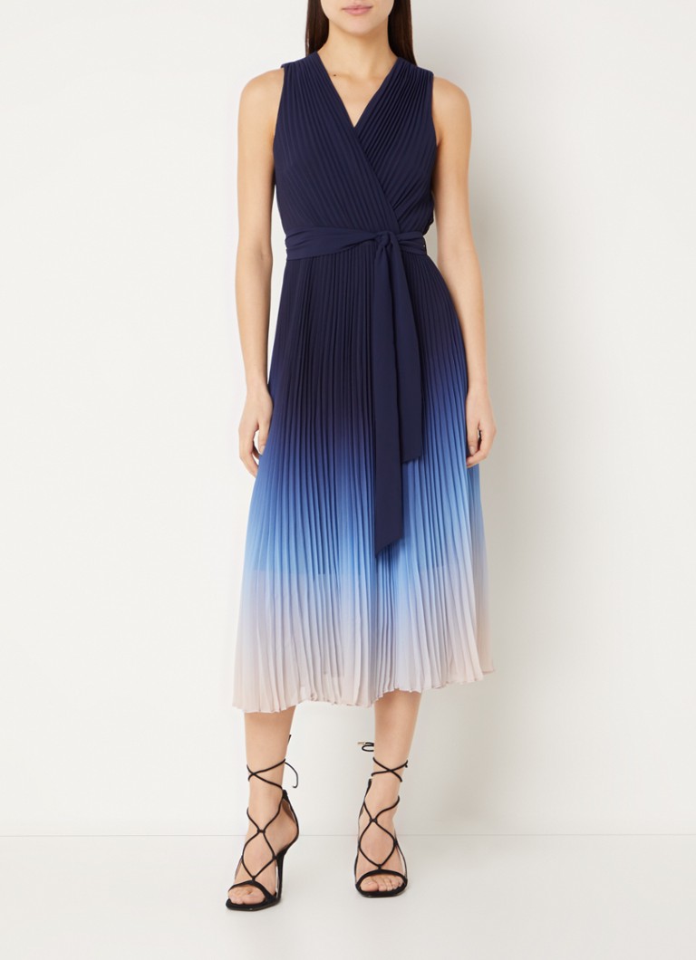 Φόρεμα μίντι Freya με πτυχώσεις και dip-dye από την Phase Eight