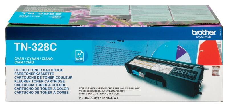 Brother TN-328C Original Tonerkartusche Cyan