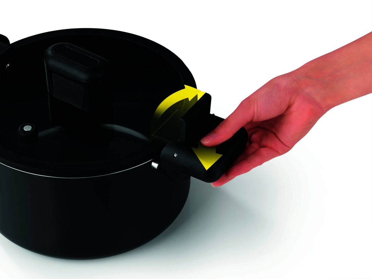 Energiespartopf 5,8L N8WERK Aluminium schwarz